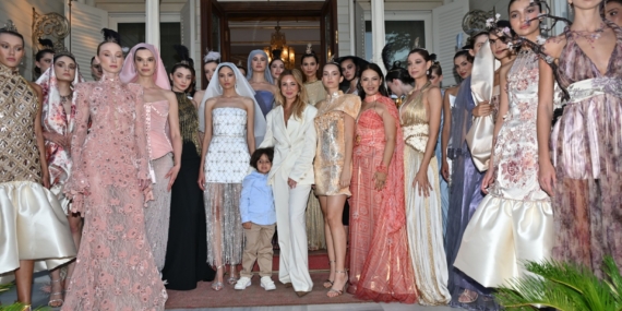 Tuba Ergin’den Büyükada’da Couture Defilesi