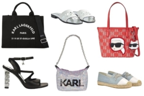Karl Lagerfeld Yeni Sezon Çanta ve Ayakkabı Koleksiyonunu Satışa Sundu